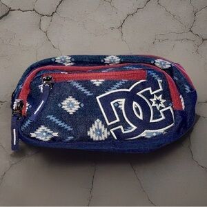 DC SHOES FARCE Bum Bag Fanny Waist Pack ~Geometric Aztec Pattern~ Skater Sk8 Y2K